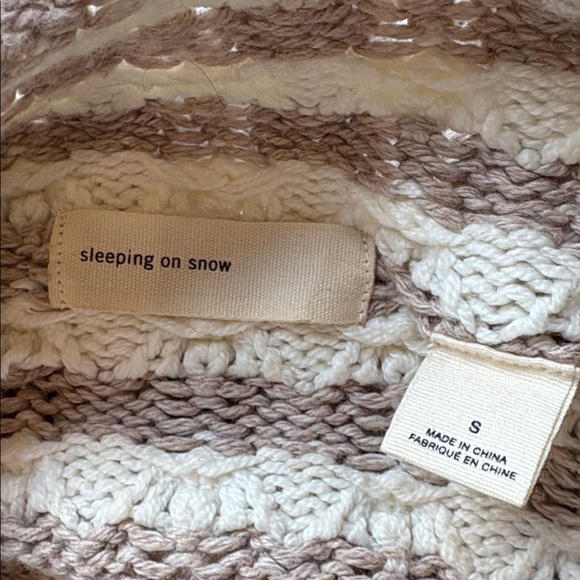 Anthropologie | Sleeping on Snow | popcorn stitch pullover | Small - Picture 7 of 8